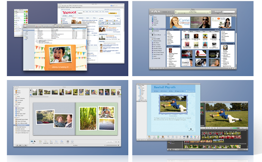 Spaces in Mac OS X